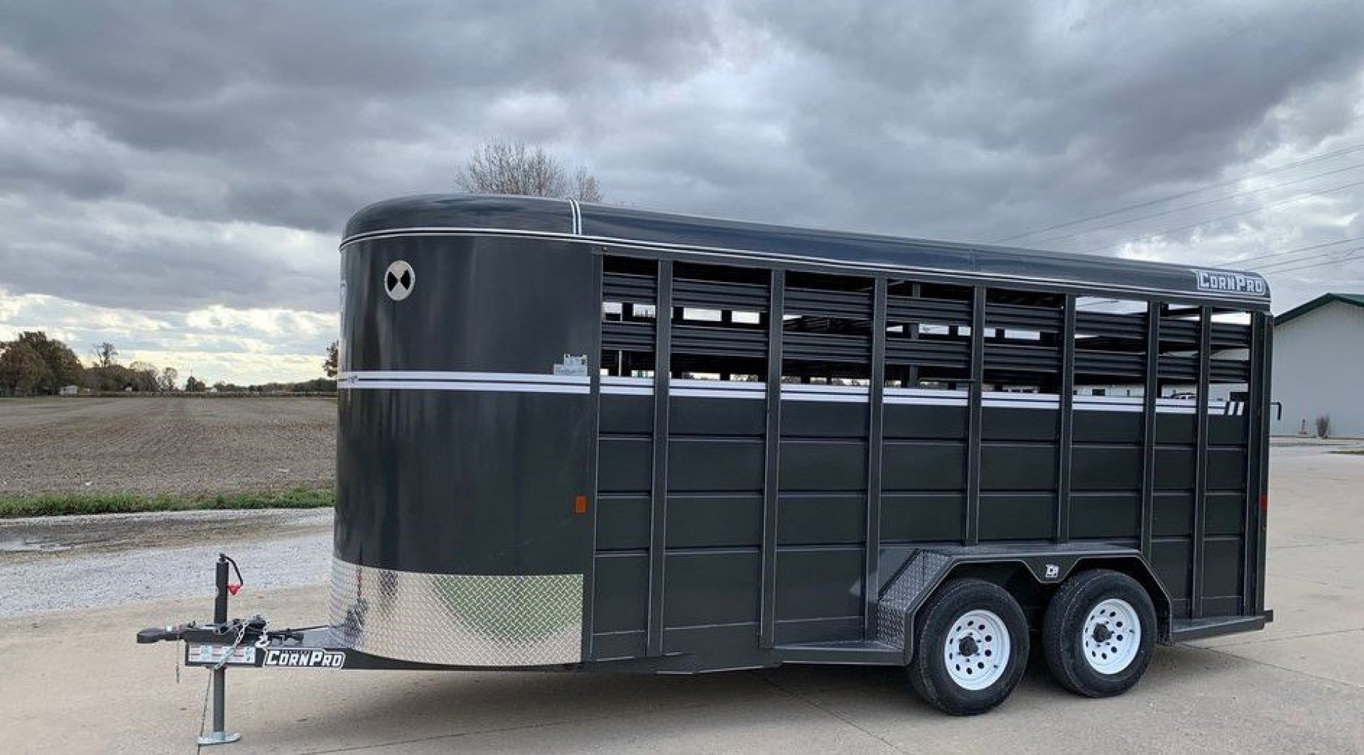 New 2026 CornPro SB18 6s Stock / Stock Combo Trailer