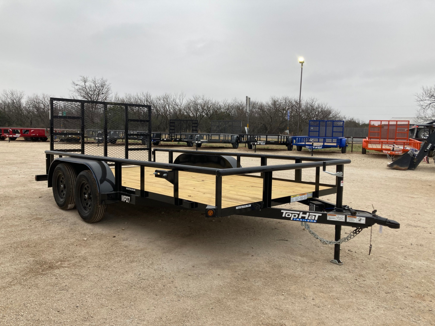 New 2026 Top Hat 14'X83" MP Utility Trailer