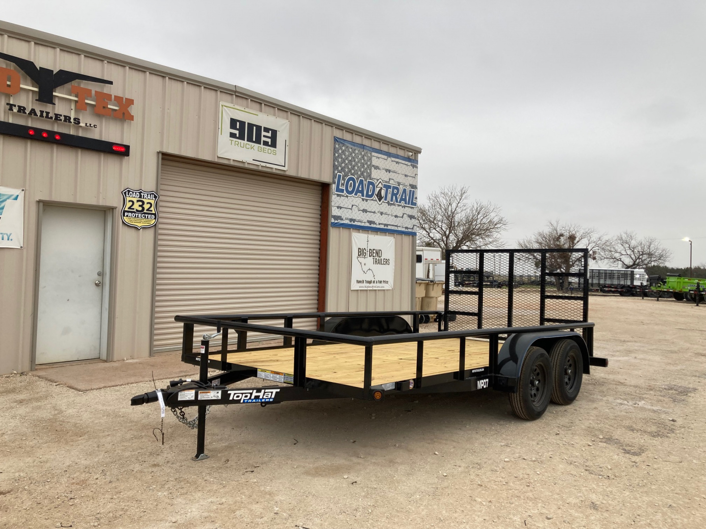 New 2026 Top Hat 14'X83" MP Utility Trailer