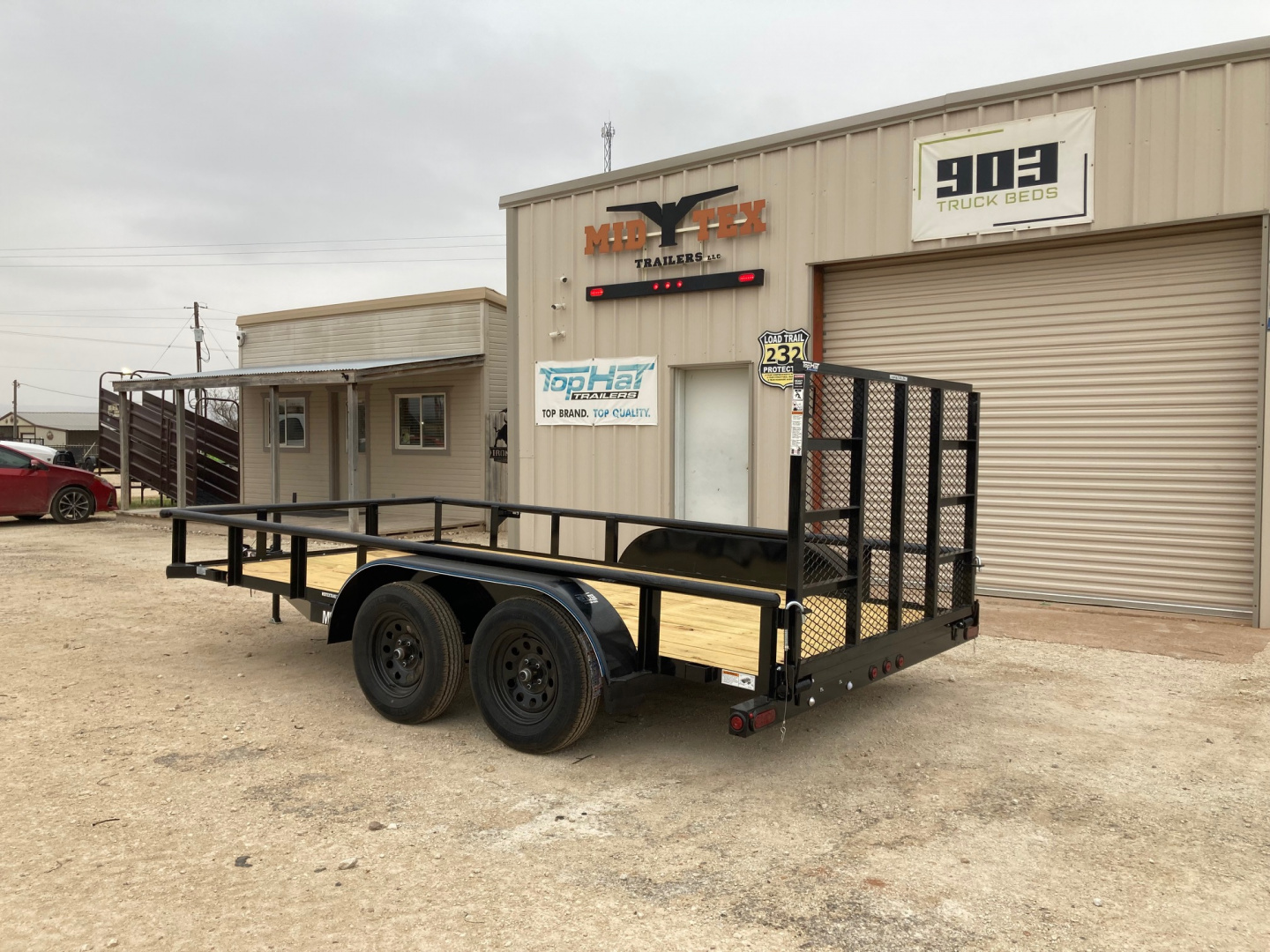New 2026 Top Hat 14'X83" MP Utility Trailer