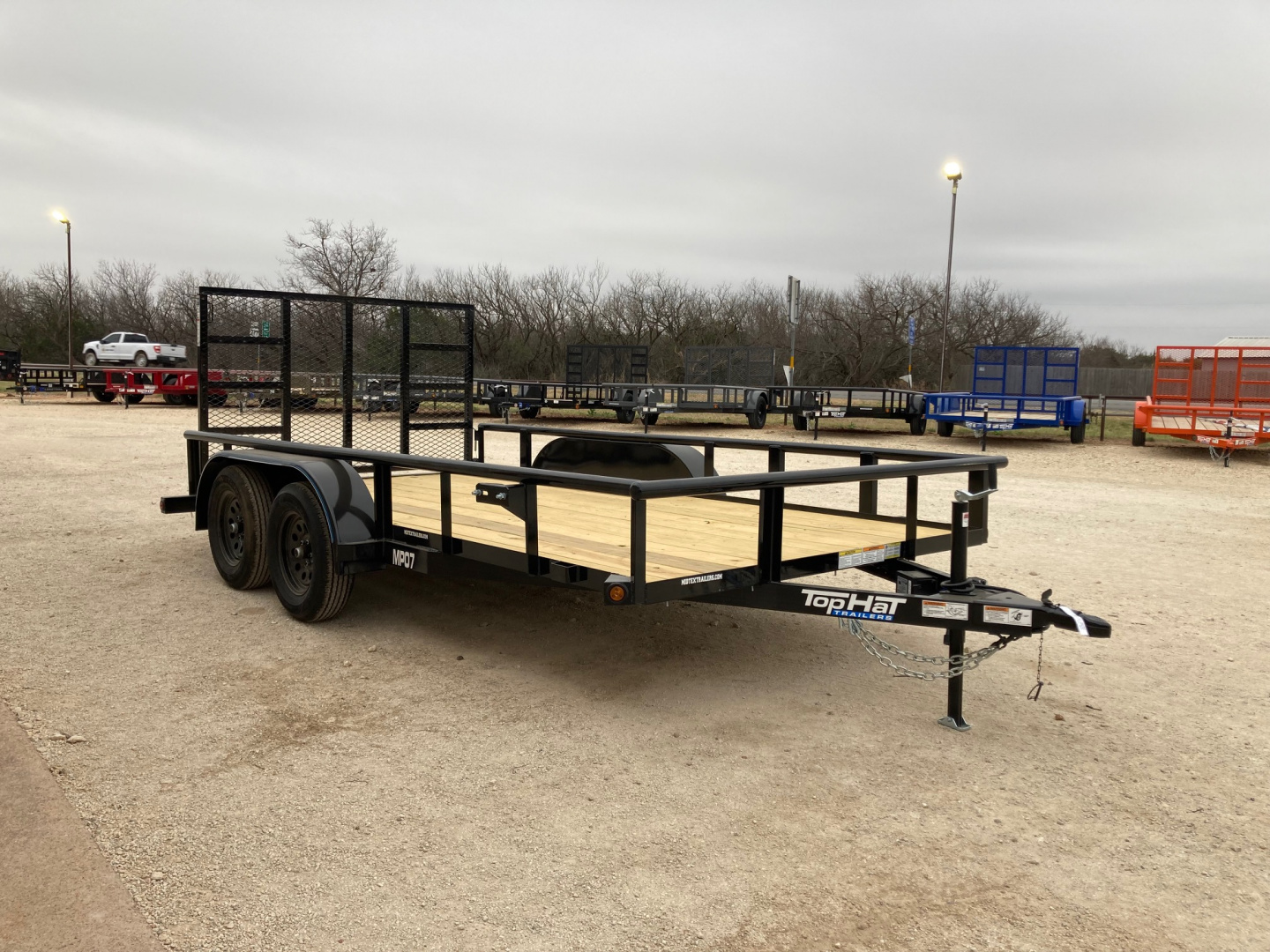 New 2026 Top Hat 14'X83" MP Utility Trailer