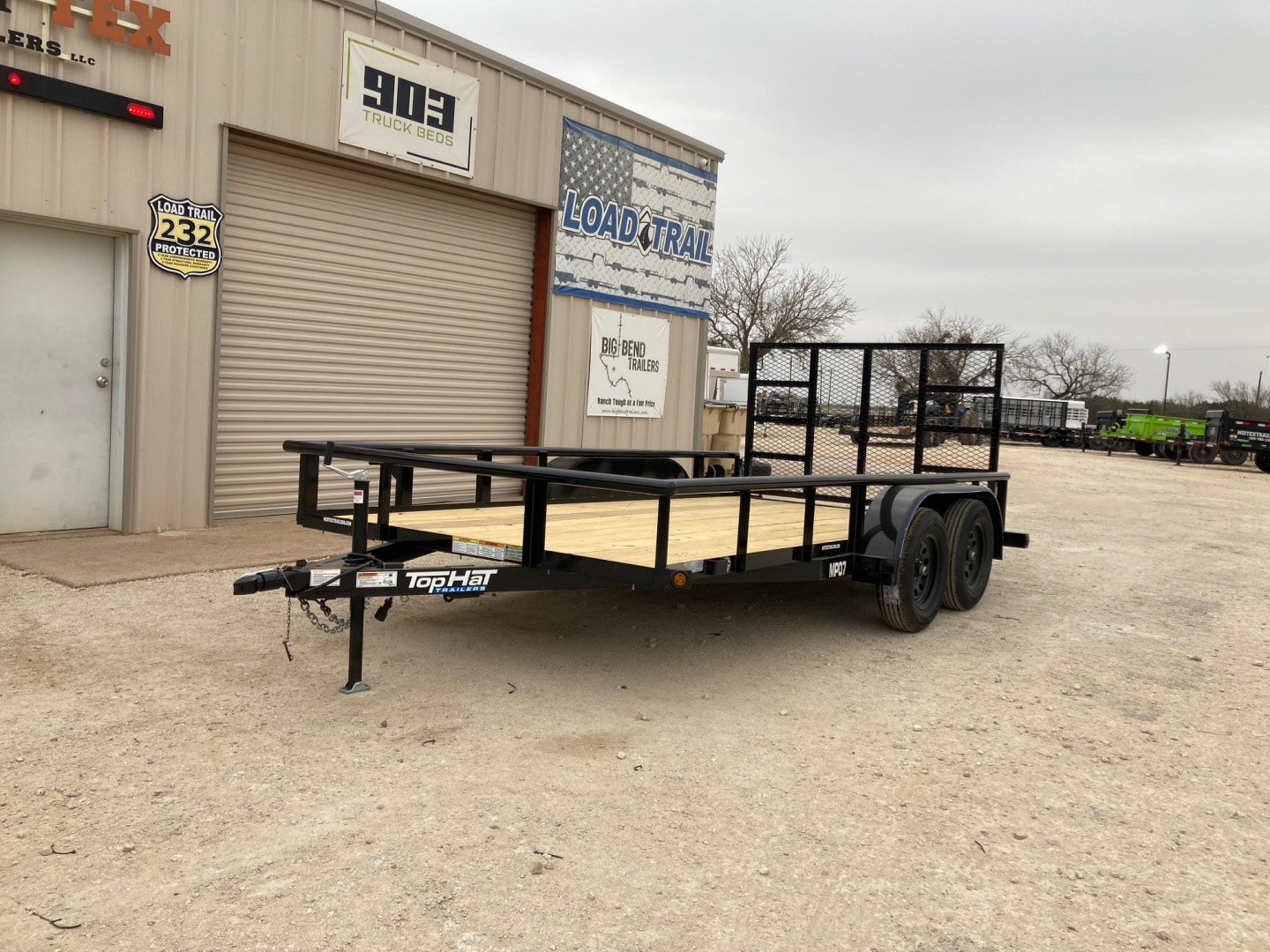 New 2026 Top Hat 14'X83" MP Utility Trailer
