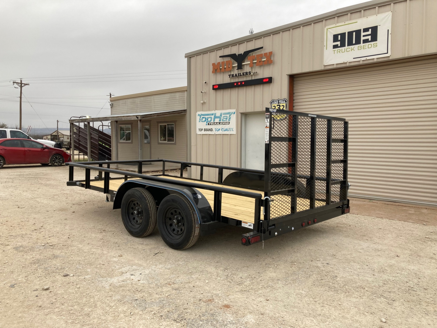 New 2026 Top Hat 14'X83" MP Utility Trailer