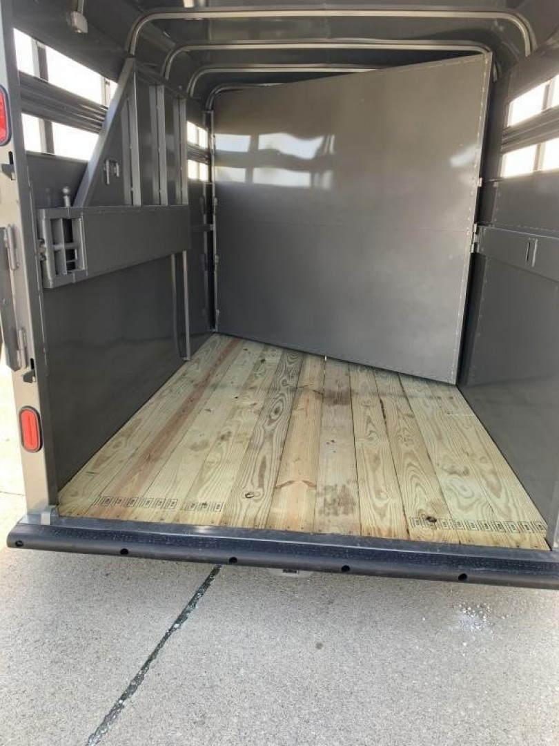 New 2026 CornPro 2 Horse Stock Combo Horse Trailer
