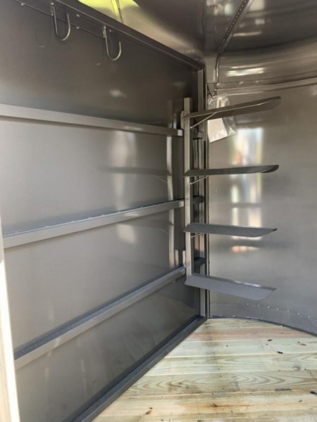 New 2026 CornPro 2 Horse Stock Combo Horse Trailer