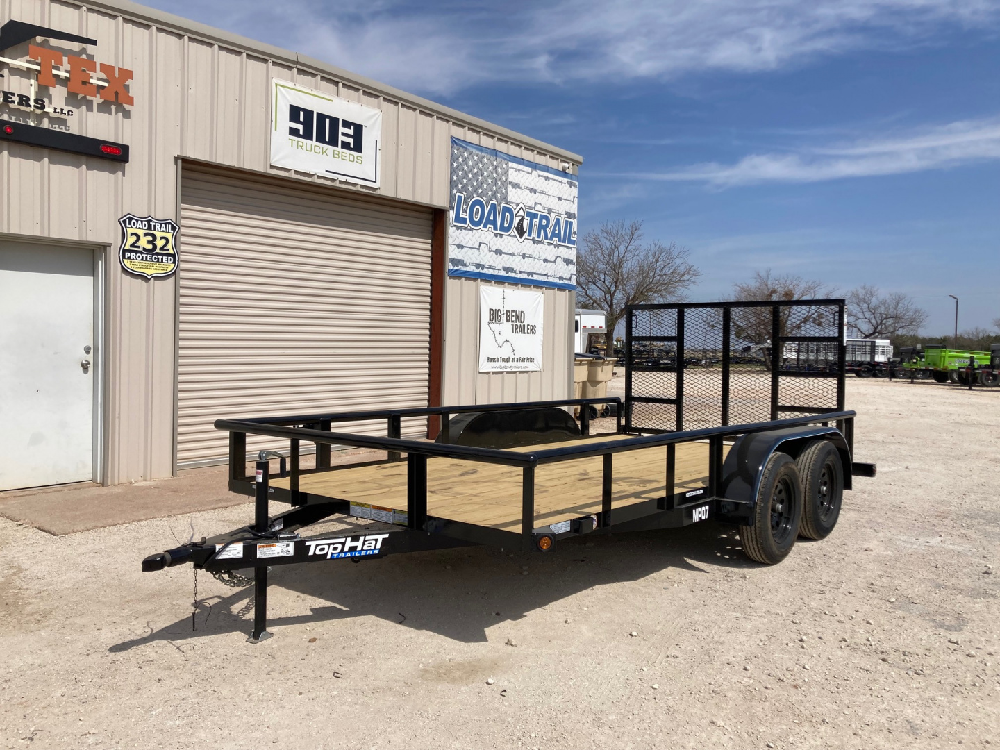 New 2026 Top Hat 14'X83" MP Utility Trailer