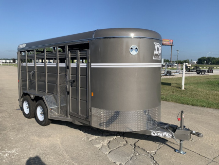 New 2026 CornPro SB16-6S Bumper Pull Stock / Stock Combo Trailer
