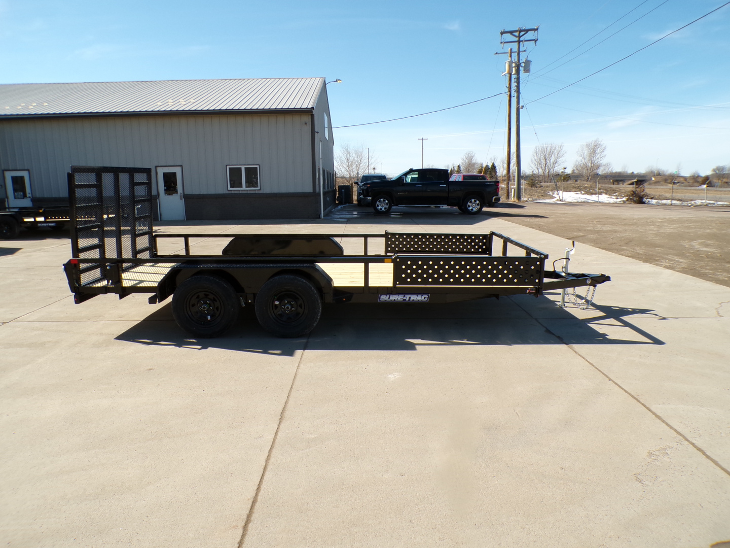 New 2026 Sure-Trac UTV8216-7K Utility Trailer