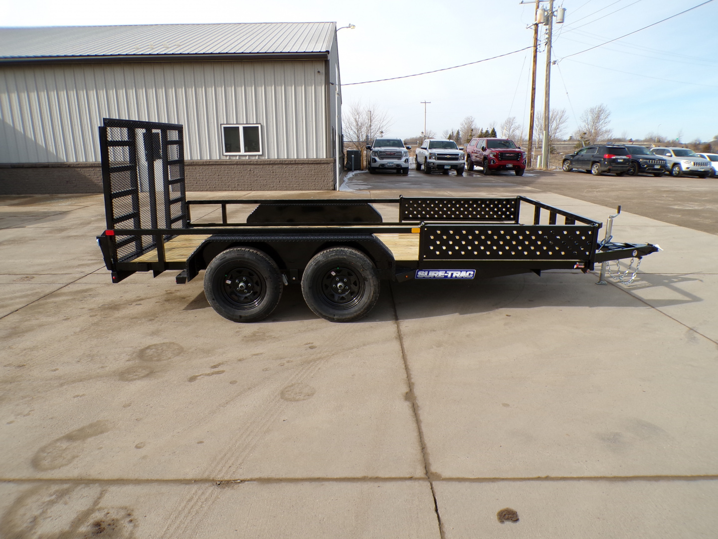 New 2026 Sure-Trac UTV8214-7K Utility Trailer