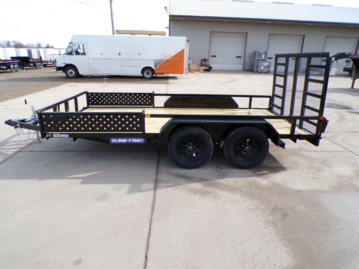 New 2026 Sure-Trac UTV8214-7K Utility Trailer