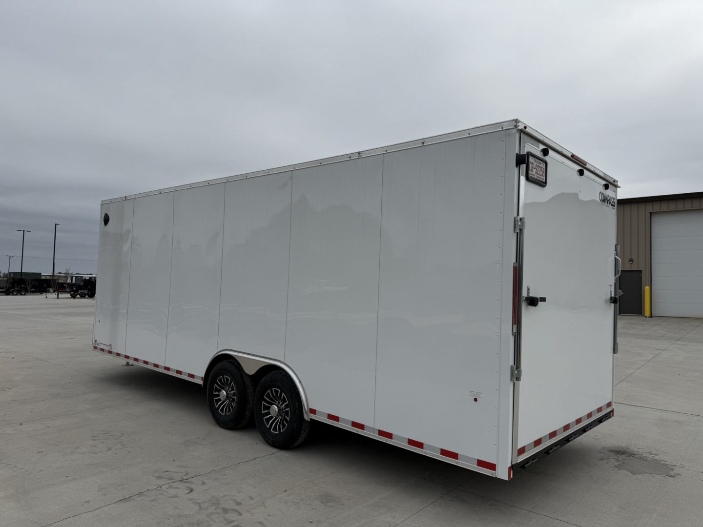 Used 2025 Compass 8.5x24 SE 7k Axles Cargo / Enclosed Trailer