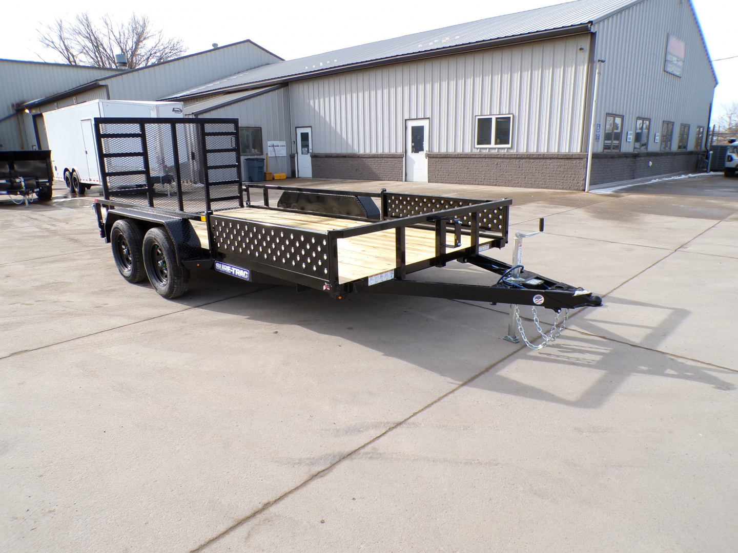 New 2026 Sure-Trac UTV8214-7K Utility Trailer