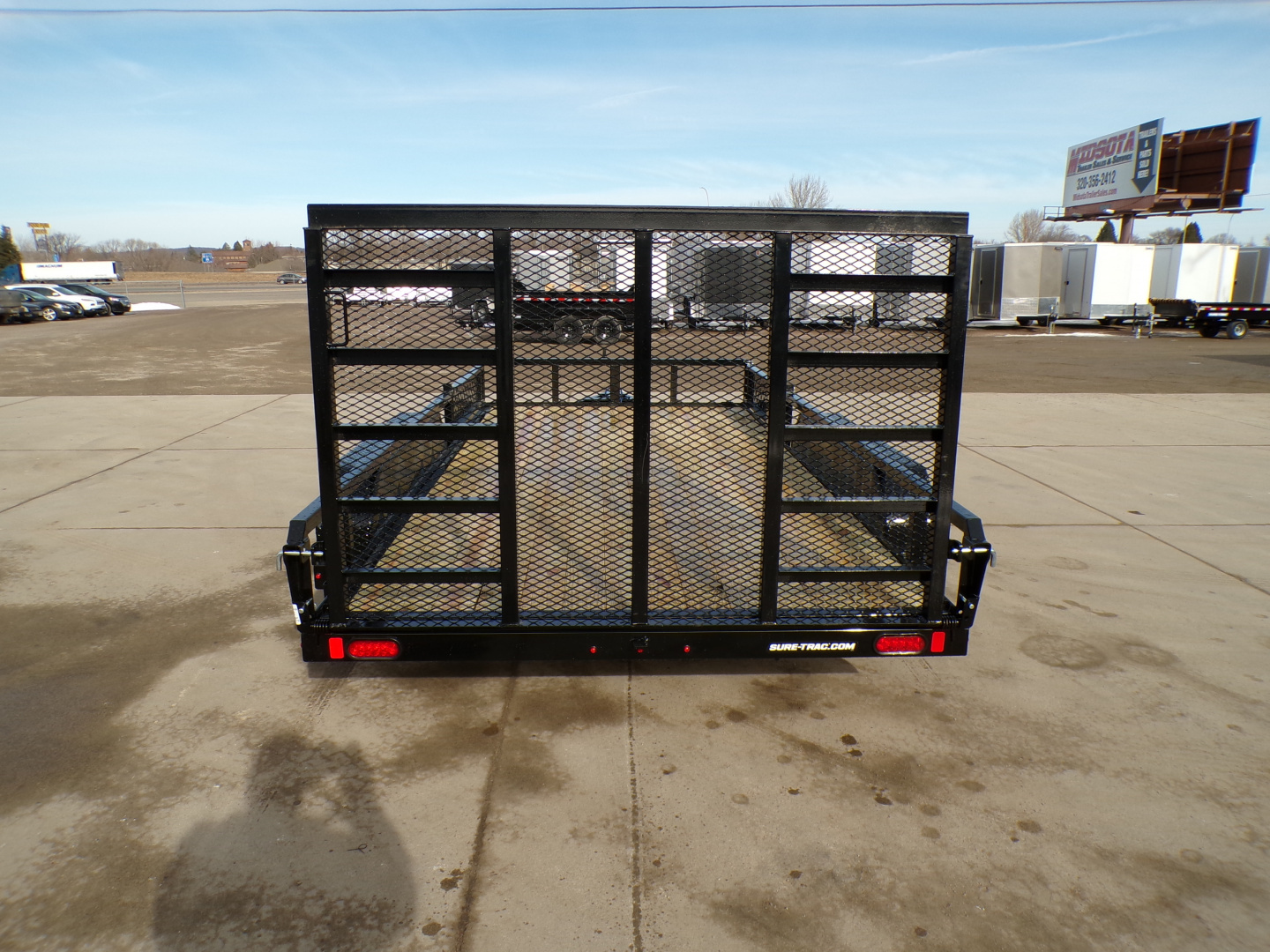 New 2026 Sure-Trac UTV8214-7K Utility Trailer