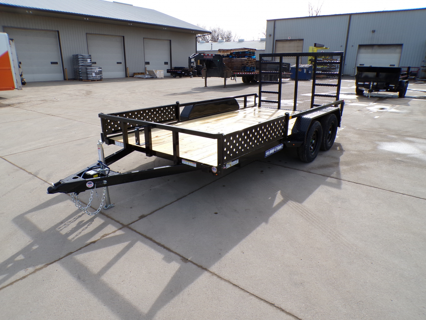 New 2026 Sure-Trac UTV8214-7K Utility Trailer