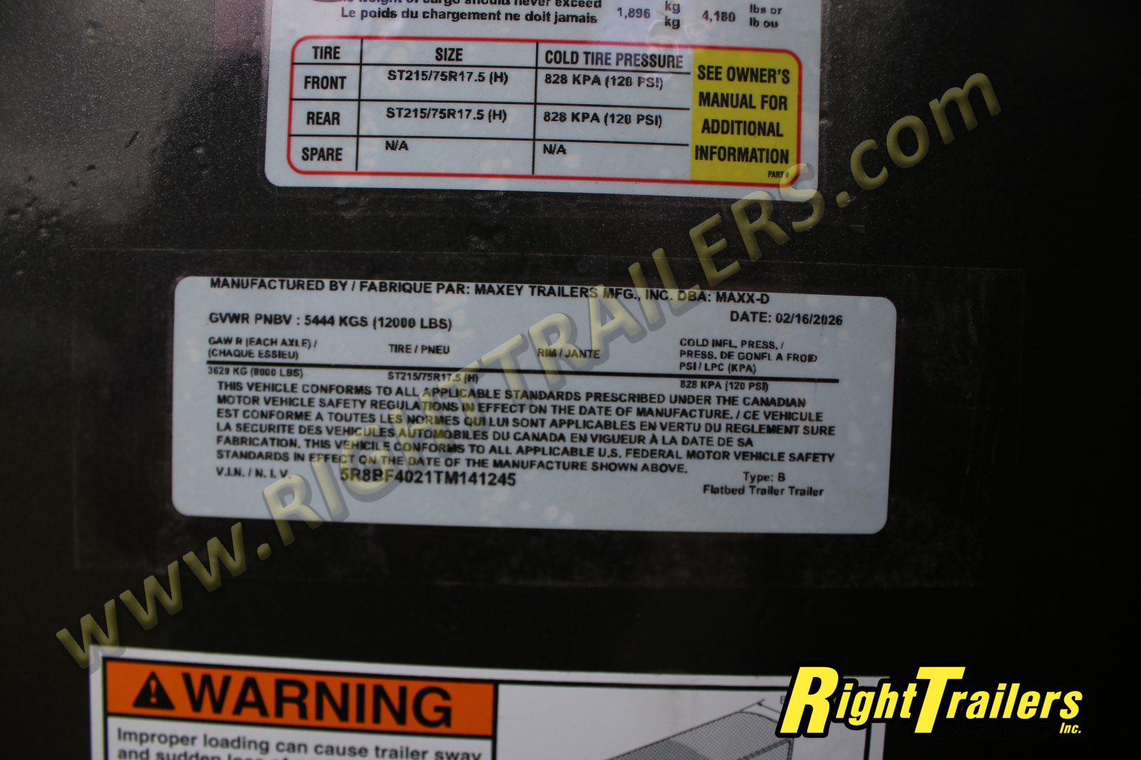 New 2026 8.5X40 MAXX-D GOOSENECK EQUIPMENT TRAILER