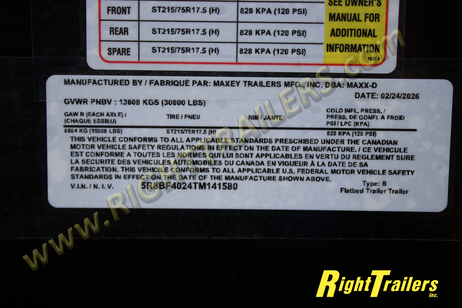 New 2026 8.5X40 MAXX-D GOOSENECK EQUIPMENT TRAILER