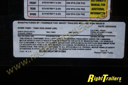 New 2026 8.5X40 MAXX-D GOOSENECK EQUIPMENT TRAILER