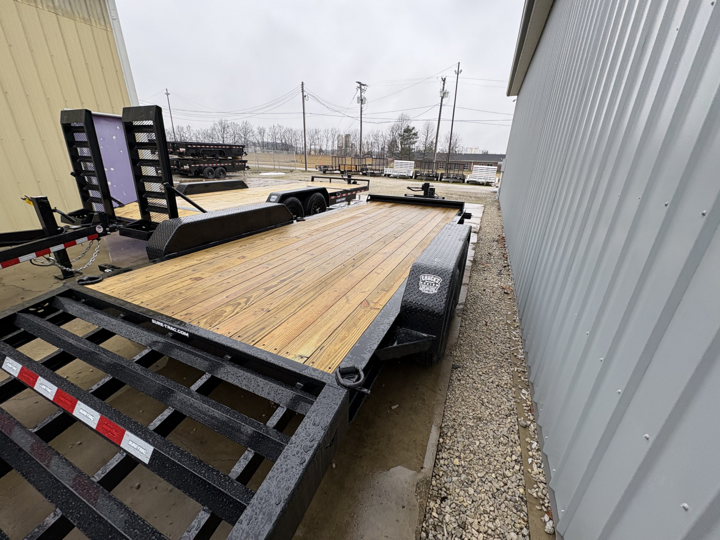 New 2026 Sure-Trac 7 x 20 (17+3) Pro Series 15.4K Beam Implement Trailer Equipment Trailer