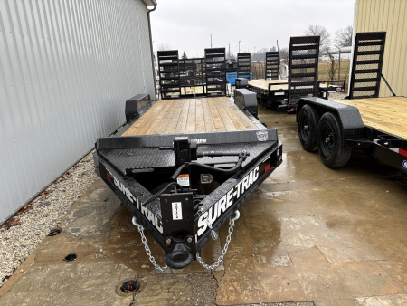 New 2026 Sure-Trac 7 x 20 (17+3) Pro Series 15.4K Beam Implement Trailer Equipment Trailer