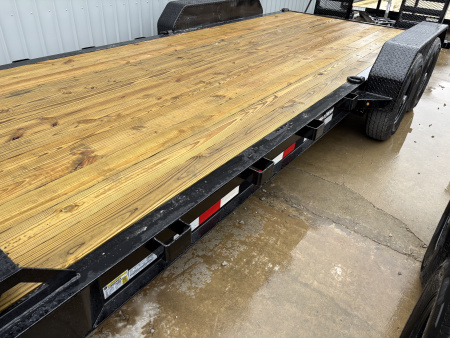 New 2026 Sure-Trac 7 x 20 (17+3) Pro Series 15.4K Beam Implement Trailer Equipment Trailer