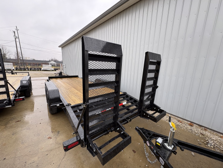 New 2026 Sure-Trac 7 x 20 (17+3) Pro Series 15.4K Beam Implement Trailer Equipment Trailer