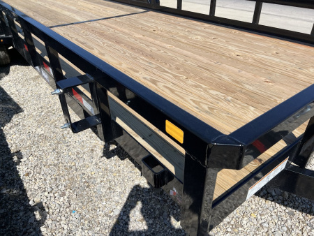 New 2026 Sure-Trac 7 x 22 Tube Top Utility Trailer 10K Tandem w/optional 5' contractor gate Utility Trailer