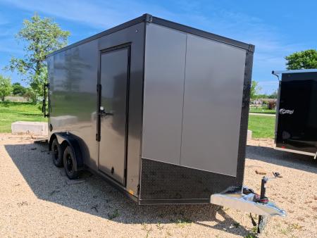 New 2026 Stealth Trailers 7.5 x 14 x 7 Cobra Enclosed Cargo with 7K GVWR, Torsion Axles, Sidewinder Escape Door and More!