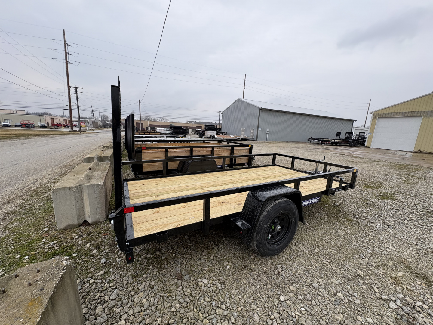 New 2026 Sure-Trac 6X12 TUBE TOP 5K WITH ELECTRIC BRAKES Utility Trailer