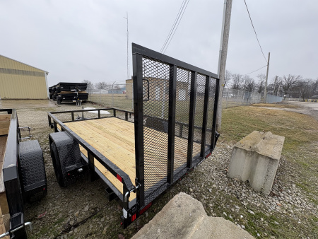 New 2026 Sure-Trac 6X12 TUBE TOP 5K WITH ELECTRIC BRAKES Utility Trailer