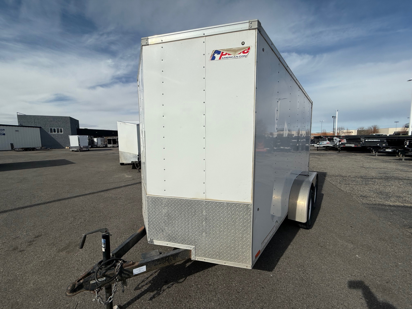 Used 2018 Pace American 6X12 Cargo / Enclosed Trailer