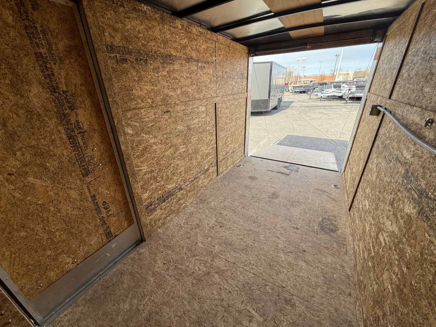 Used 2018 Pace American 6X12 Cargo / Enclosed Trailer