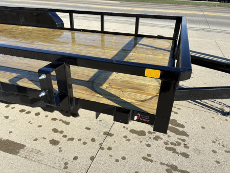 New 2026 Sure-Trac 7X16 TUBE TOP 7K Utility Trailer