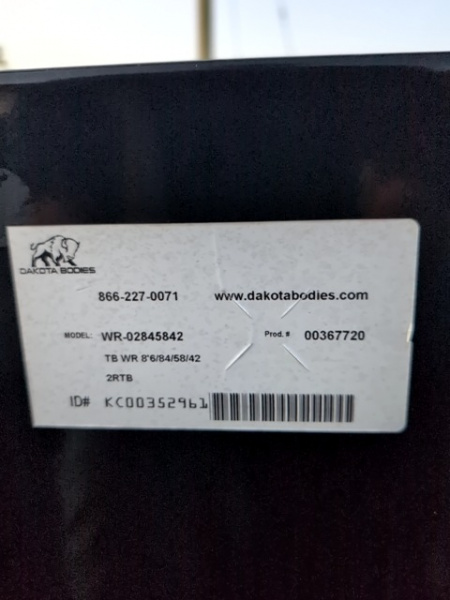 New 2023 Dakota Bodies Skirted Steel Truck Bed