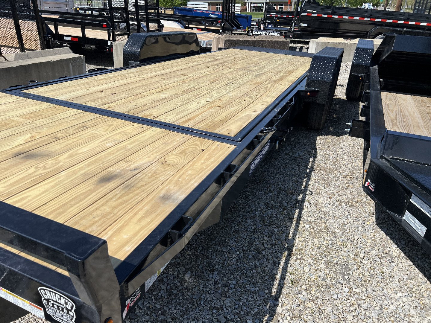 New 2026 Sure-Trac 7 X 18 + 4 Tilt Bed Equipment 14K Tilt Trailer