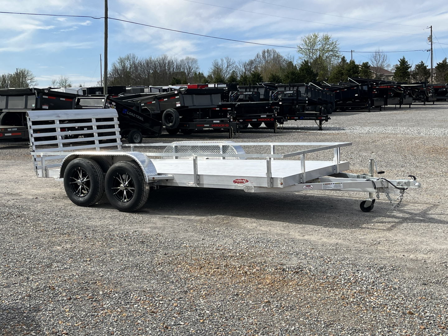 New 2026 Cherokee Utility Trailer | 76" x 14' | 7K GVWR