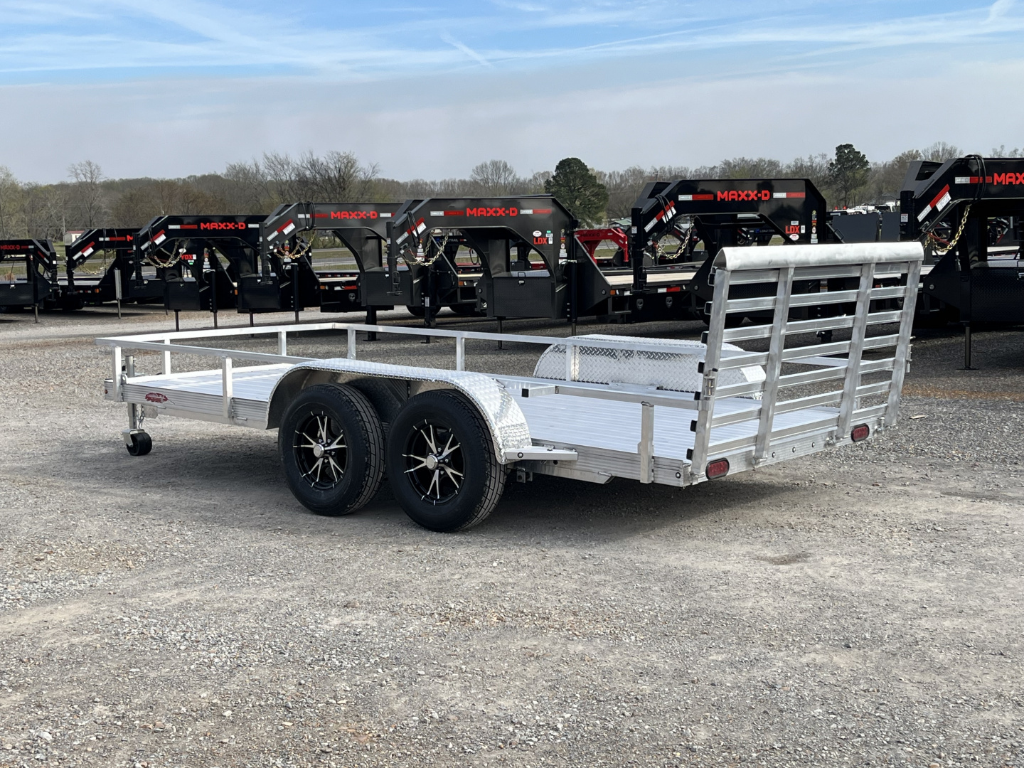 New 2026 Cherokee Utility Trailer | 76" x 14' | 7K GVWR