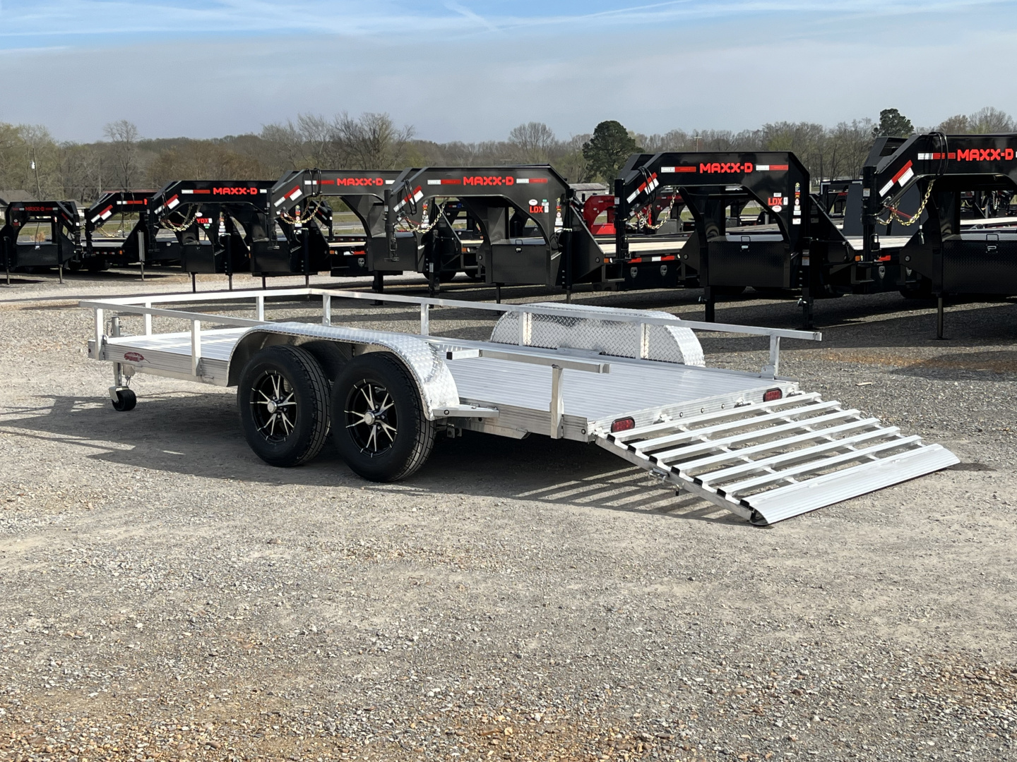 New 2026 Cherokee Utility Trailer | 76" x 14' | 7K GVWR