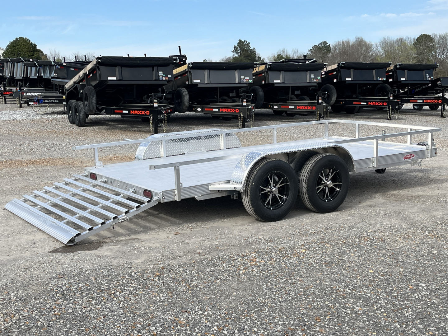 New 2026 Cherokee Utility Trailer | 76" x 14' | 7K GVWR