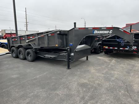 New 2026 Diamond C Trailers LPT307 16X82 Dump Trailer