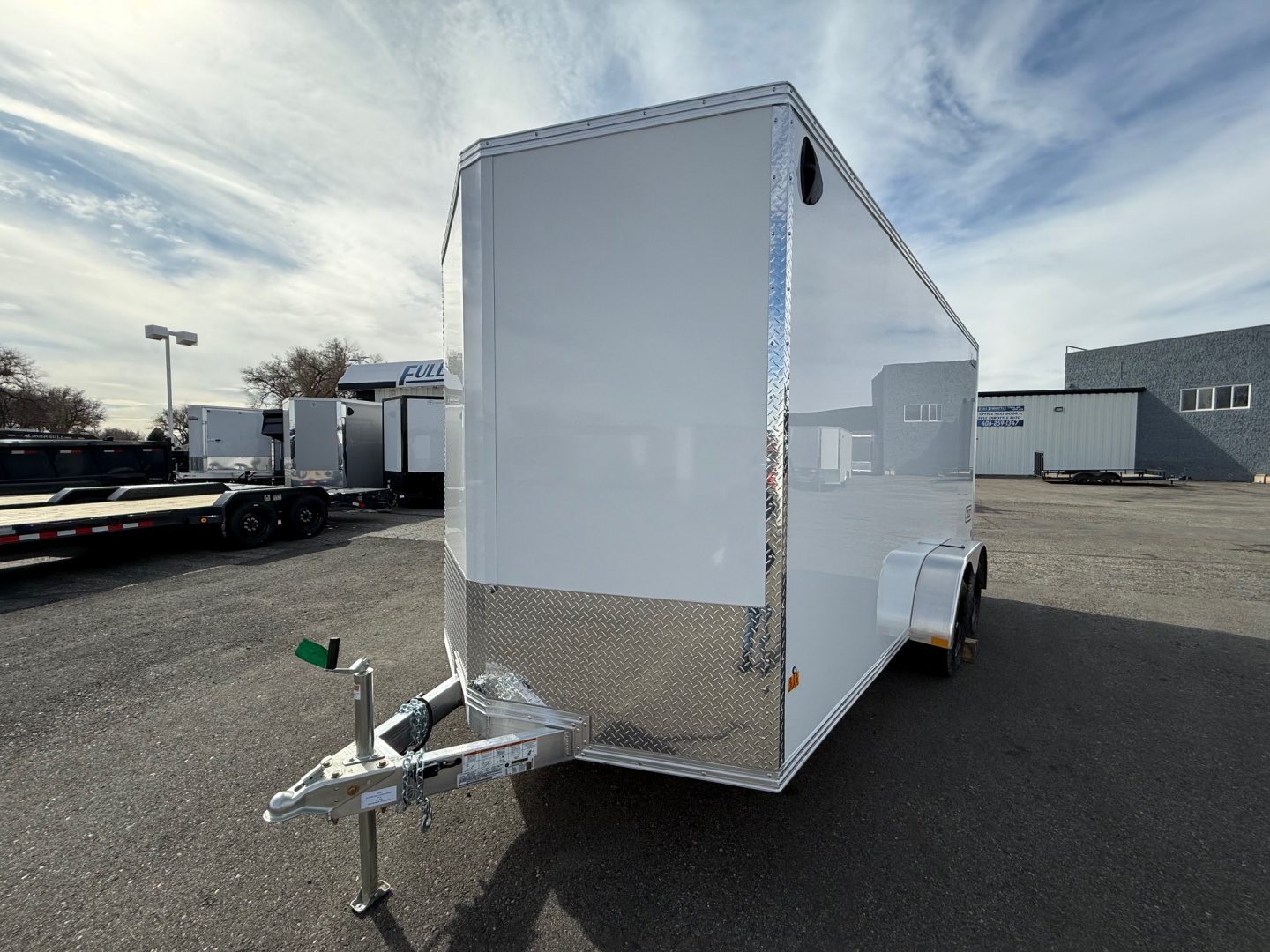 New 2026 ALCOM 7X16 7K Cargo / Enclosed Trailer