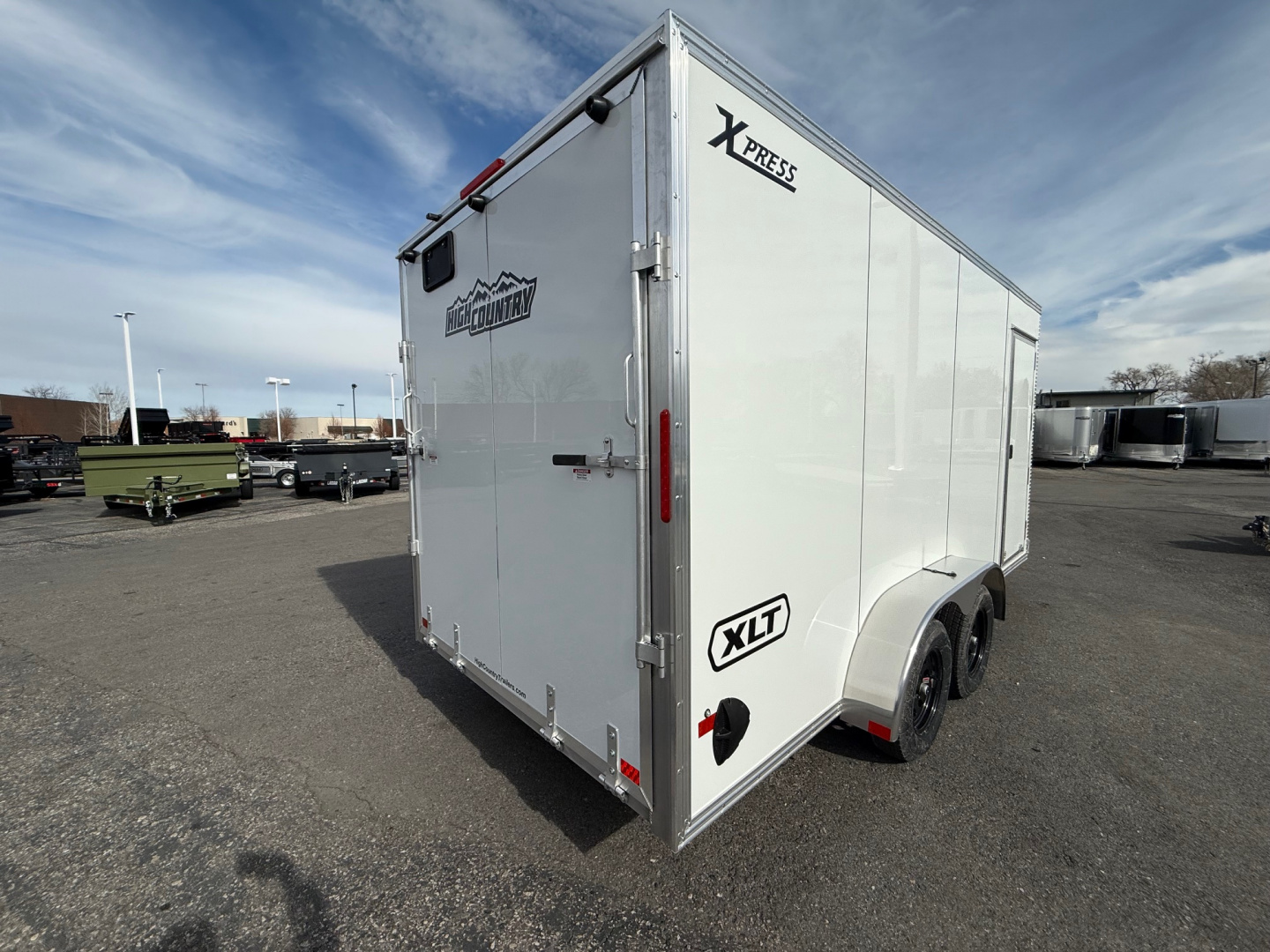 New 2026 ALCOM 7X16 7K Cargo / Enclosed Trailer