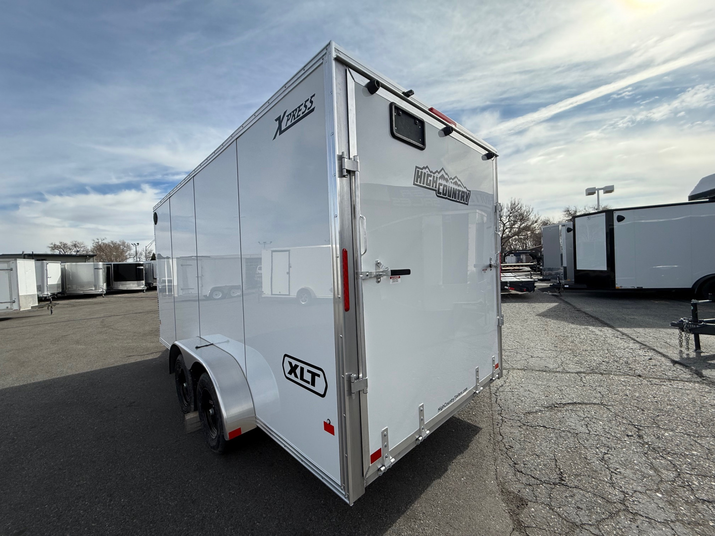 New 2026 ALCOM 7X16 7K Cargo / Enclosed Trailer