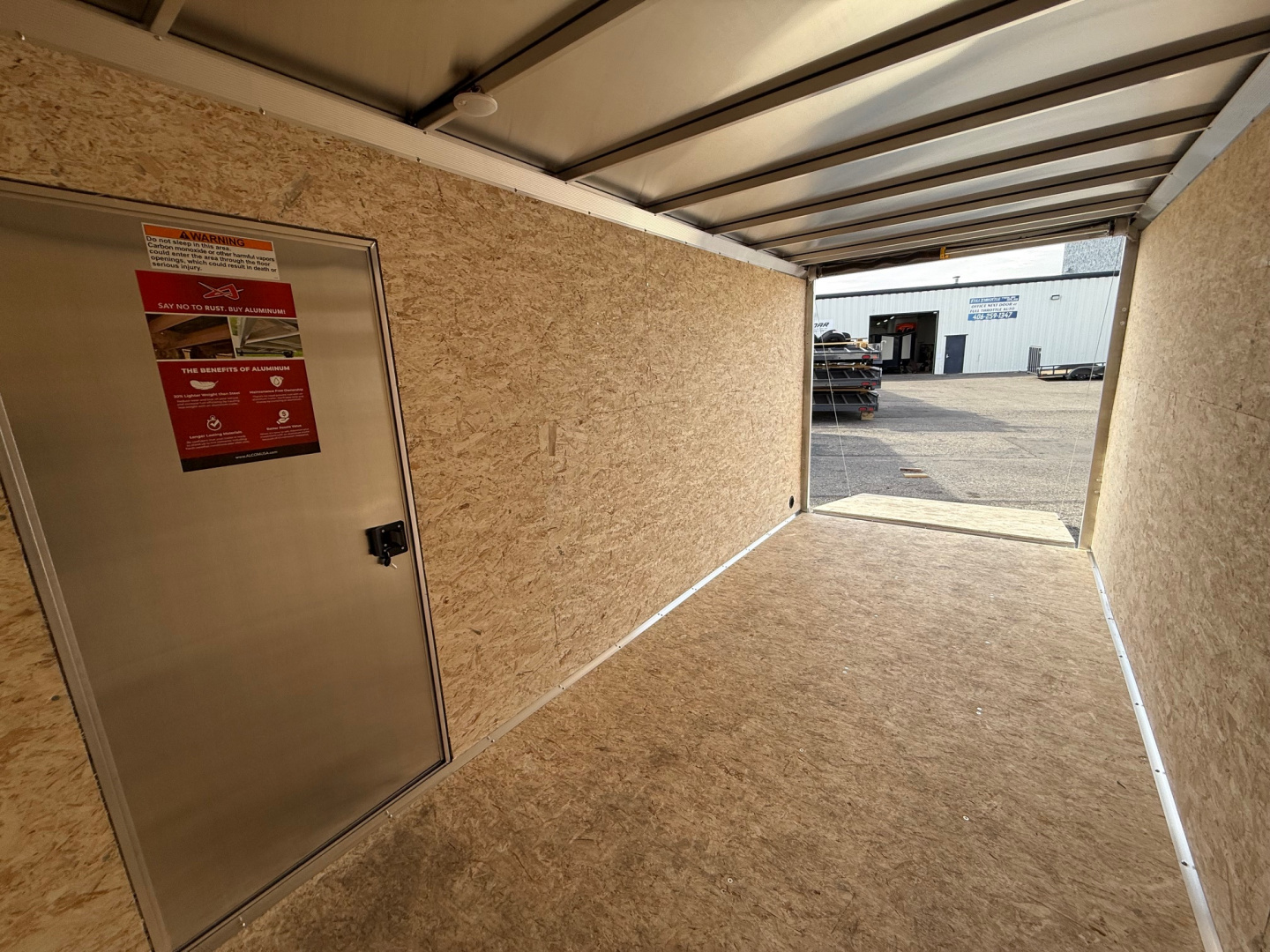 New 2026 ALCOM 7X16 7K Cargo / Enclosed Trailer