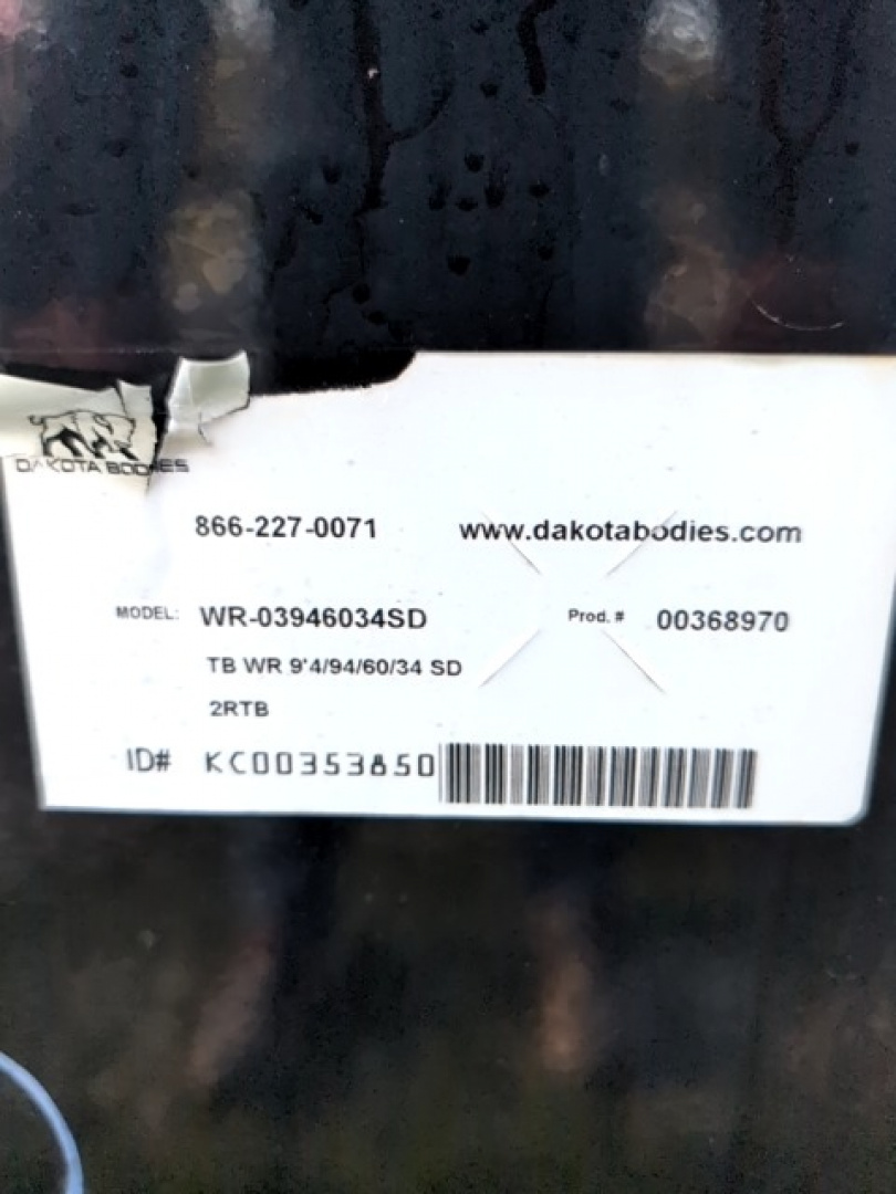 New 2023 Dakota Bodies Skirted Steel Truck Bed