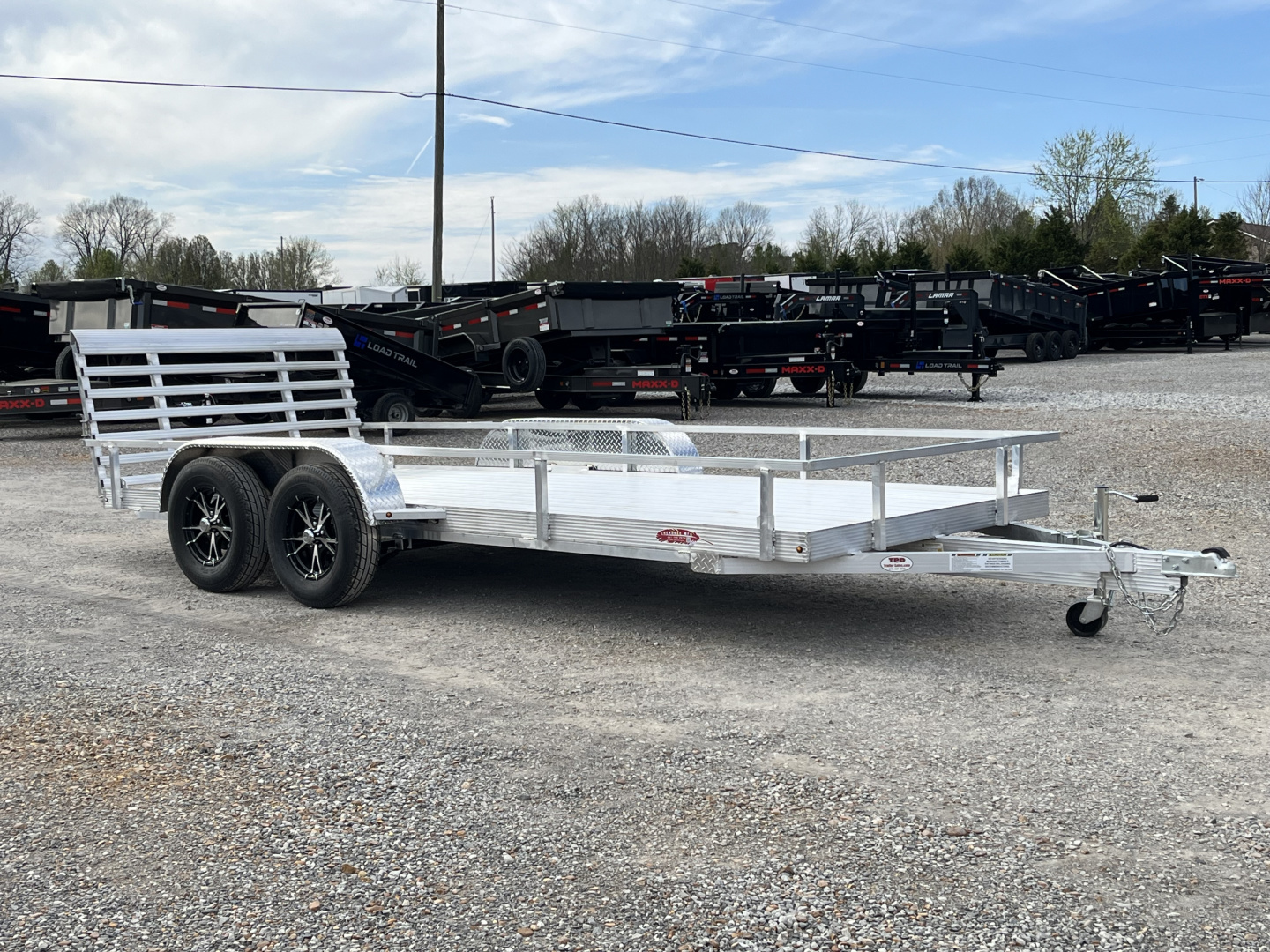 New 2026 Cherokee Utility Trailer | 76" x 16' | 7K GVWR
