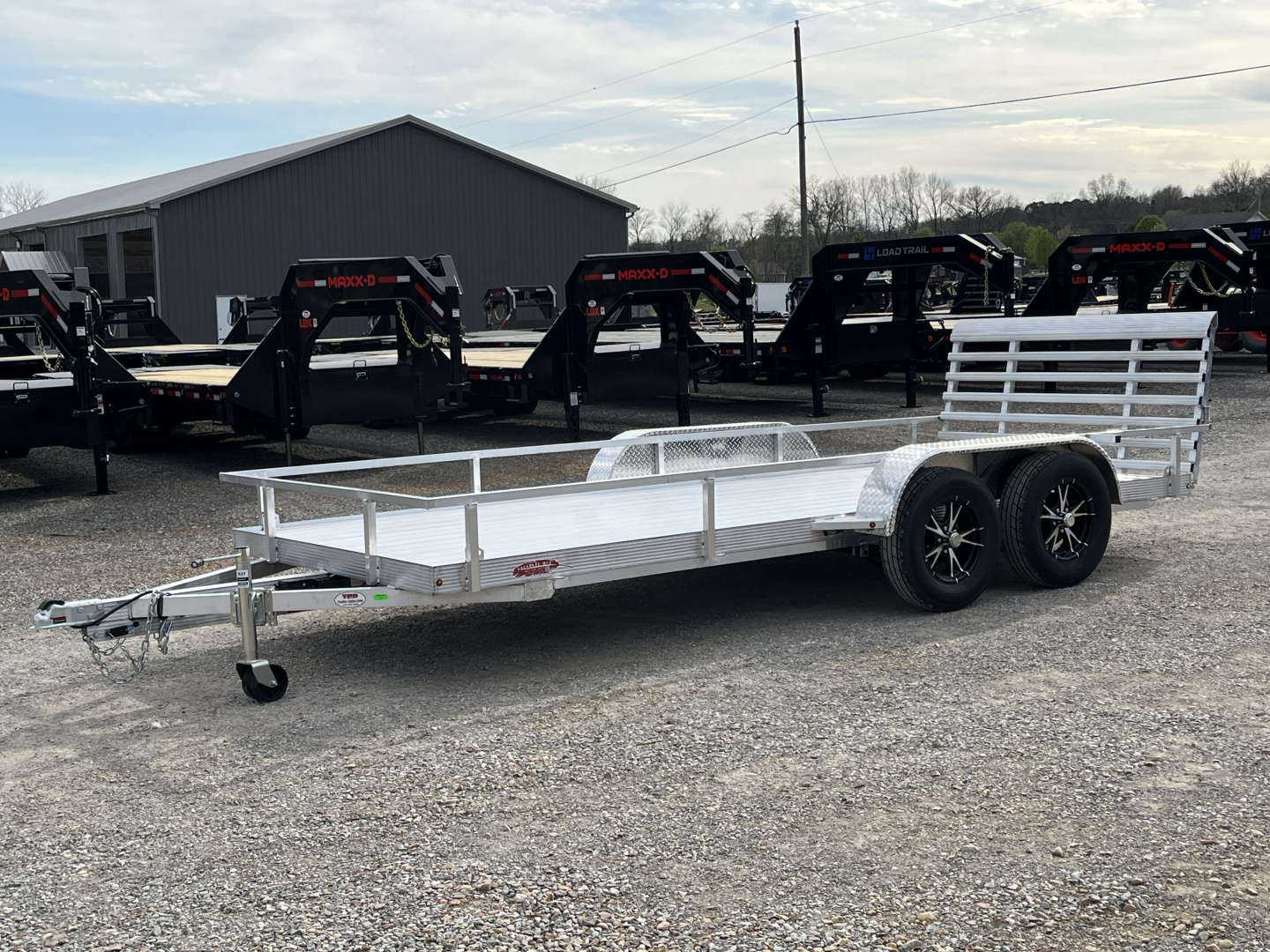 New 2026 Cherokee Utility Trailer | 76" x 16' | 7K GVWR
