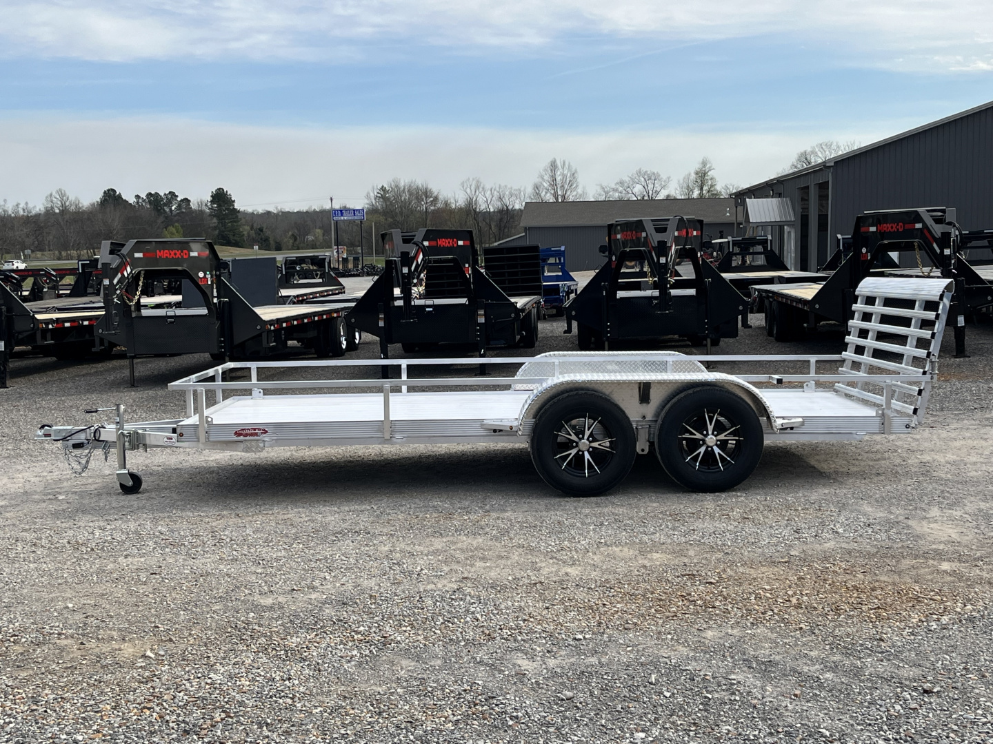 New 2026 Cherokee Utility Trailer | 76" x 16' | 7K GVWR