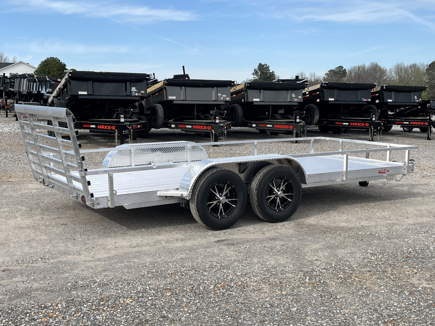 New 2026 Cherokee Utility Trailer | 76" x 16' | 7K GVWR