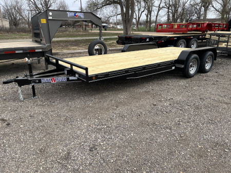 New 2026 Double A 83 x20' Car Trailer 7K Car Hauler