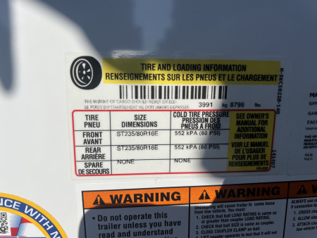 New 2026 Look Trailers 8.5x28 14K Element Cargo / Enclosed Trailer